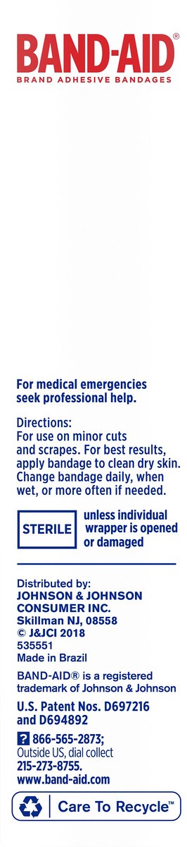 slide 5 of 7, BAND-AID Tru-Stay All One Size Sheer Large Adhesive Pad 10 ea, 10 ct