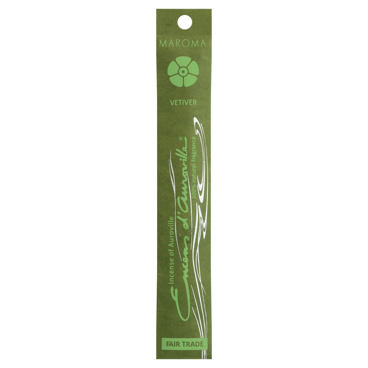 slide 2 of 3, Maroma Encens D'auroville Vetiver Incense Sticks, 10 ct