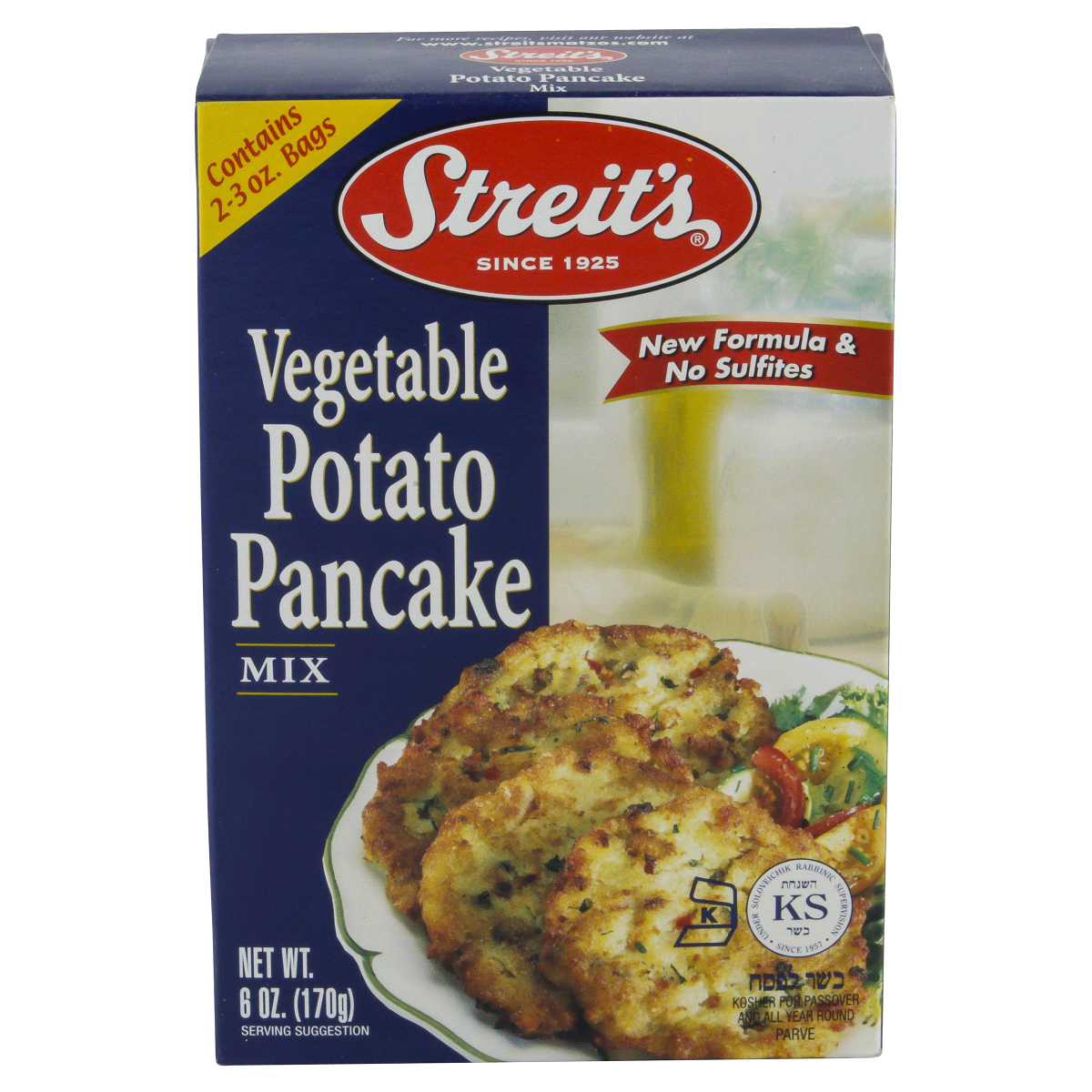 slide 1 of 4, Streit's Potato Pancake Mix 6 oz, 6 oz