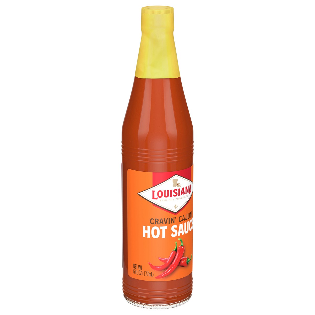 slide 2 of 13, Louisiana Fish Fry Products Cravin Cajun Hot Sauce 6 fl oz, 6 fl oz