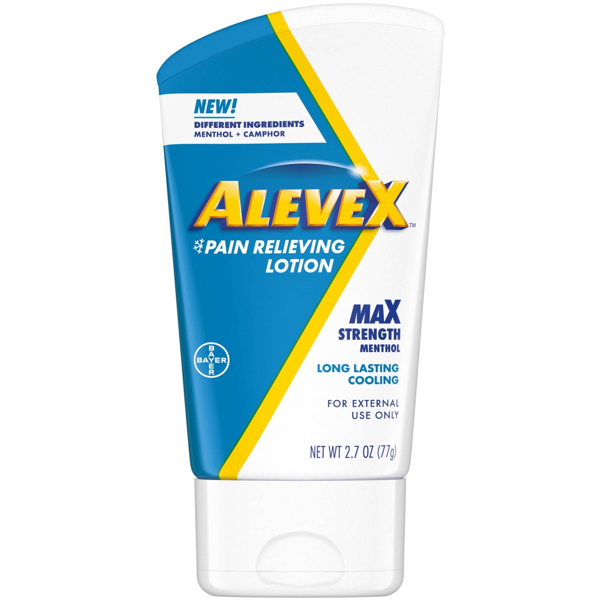 slide 1 of 4, AleveX Pain Relieving Lotion, Max Strength, Menthol, 2.7 oz