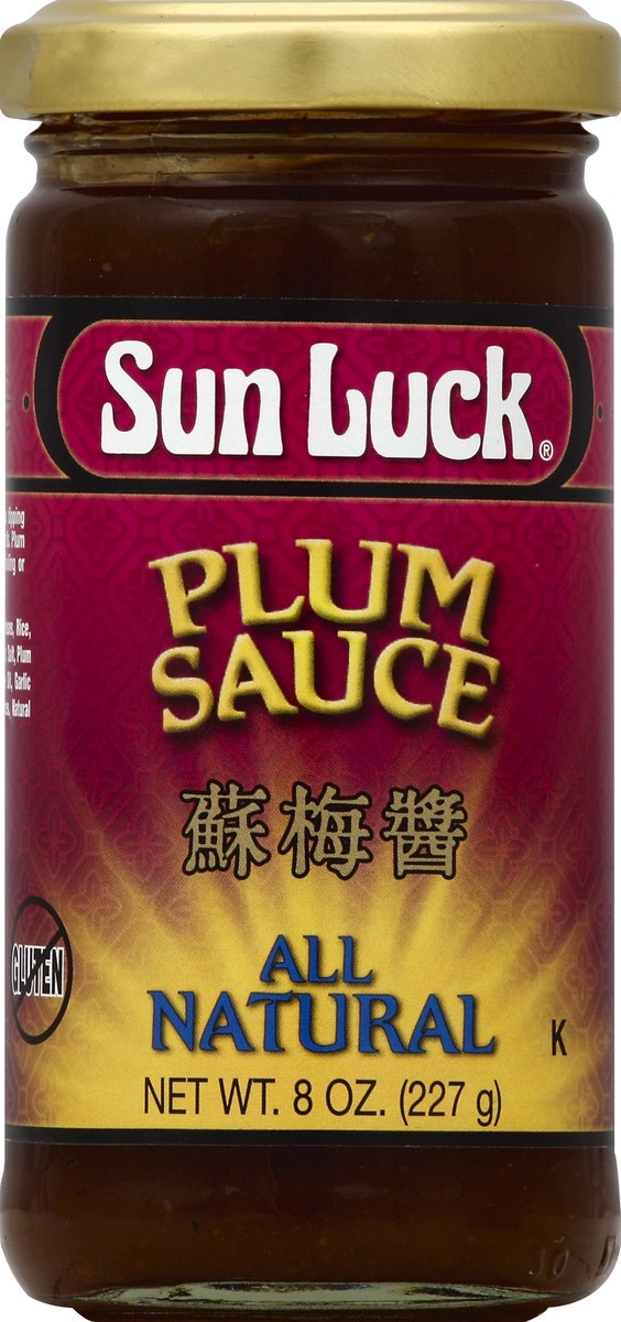 slide 2 of 2, Sun Luck Plum Sauce 8 oz, 