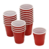 slide 2 of 5, BarY3 Mini Cups, Red, 2 oz, 20 ct