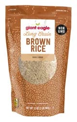 Giant Eagle Long Grain Brown Rice