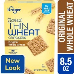 Kroger Original Whole Wheat Crisp Crackers