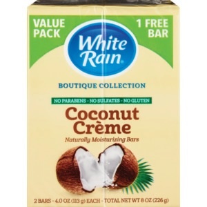 slide 1 of 1, White Rain Boutique Collection Moisturizing Bars, Naturally, Coconut Creme, Value Pack, 2 ct