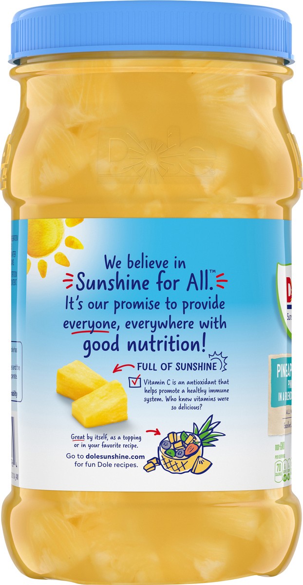 slide 4 of 11, Dole Pineapple Chunks, 23.5 oz