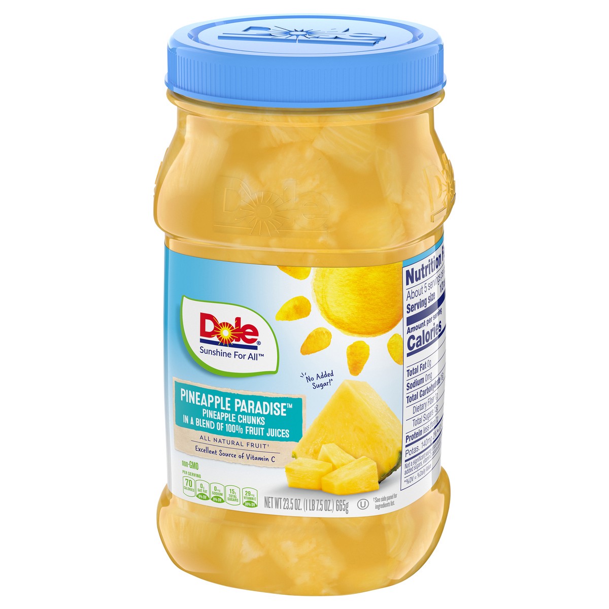 slide 7 of 11, Dole Pineapple Chunks, 23.5 oz