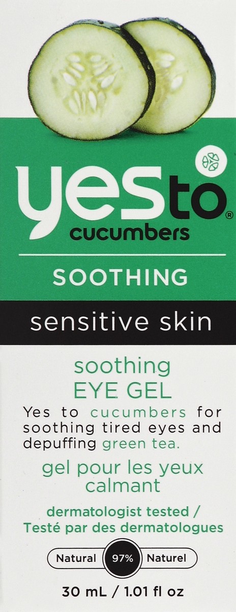 slide 4 of 5, Yes to Soothing Eye Gel Cucumber, 1 oz