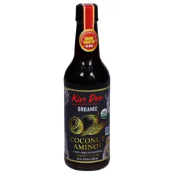 Kin Dee Organic Soy-Free Coconut Aminos Seasoning 8.45 fl oz