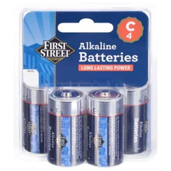 FIRST STREET Batteries 4 ea