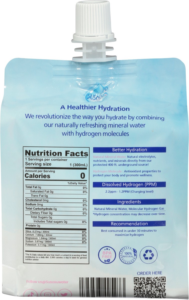 slide 9 of 14, Susosu Hydrogen Mineral Water 10.5 fl oz, 10.5 fl oz