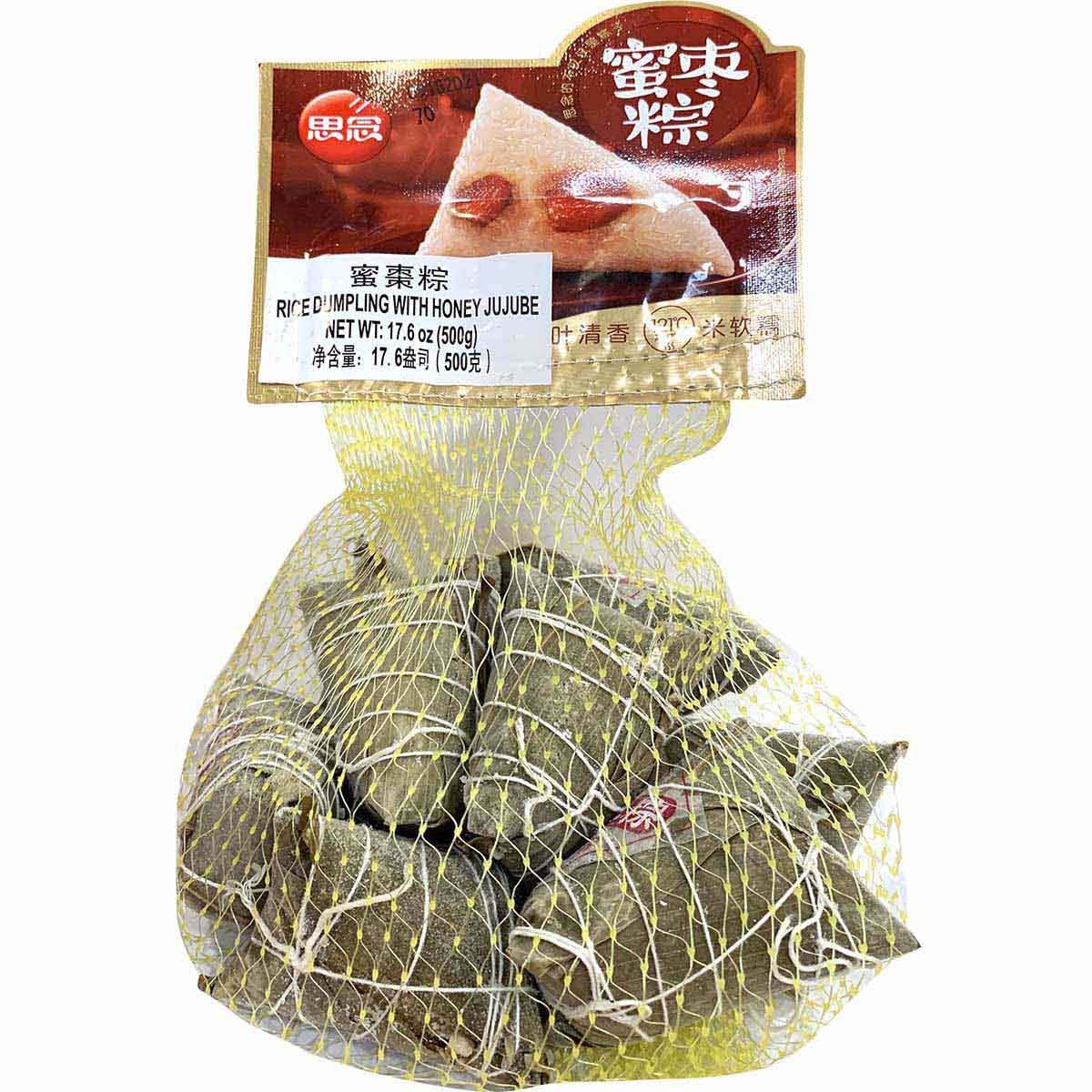 slide 1 of 1, Synear Rice Dumpling In-Net Honey Date, 17.64 oz