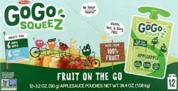 GoGo squeeZ Apple & Gimme Five Snack Pouches Variety Pack