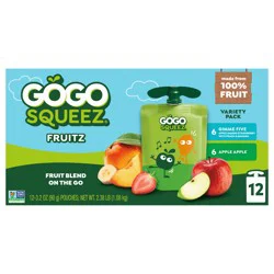 GoGo squeeZ Applesauce 12 ct