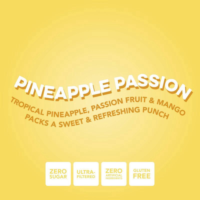 slide 4 of 8, Clean Simple Eats Clear Protein Pineapple Passion, 19.5 oz