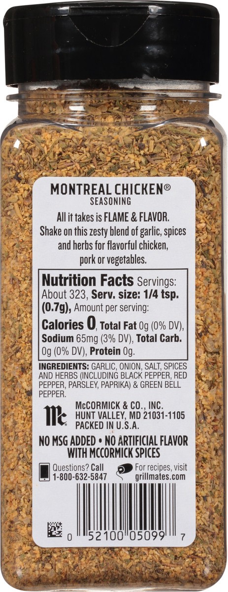 slide 6 of 10, McCormick Grill Mates Montreal Chicken Seasoning, 8 oz, 8 oz