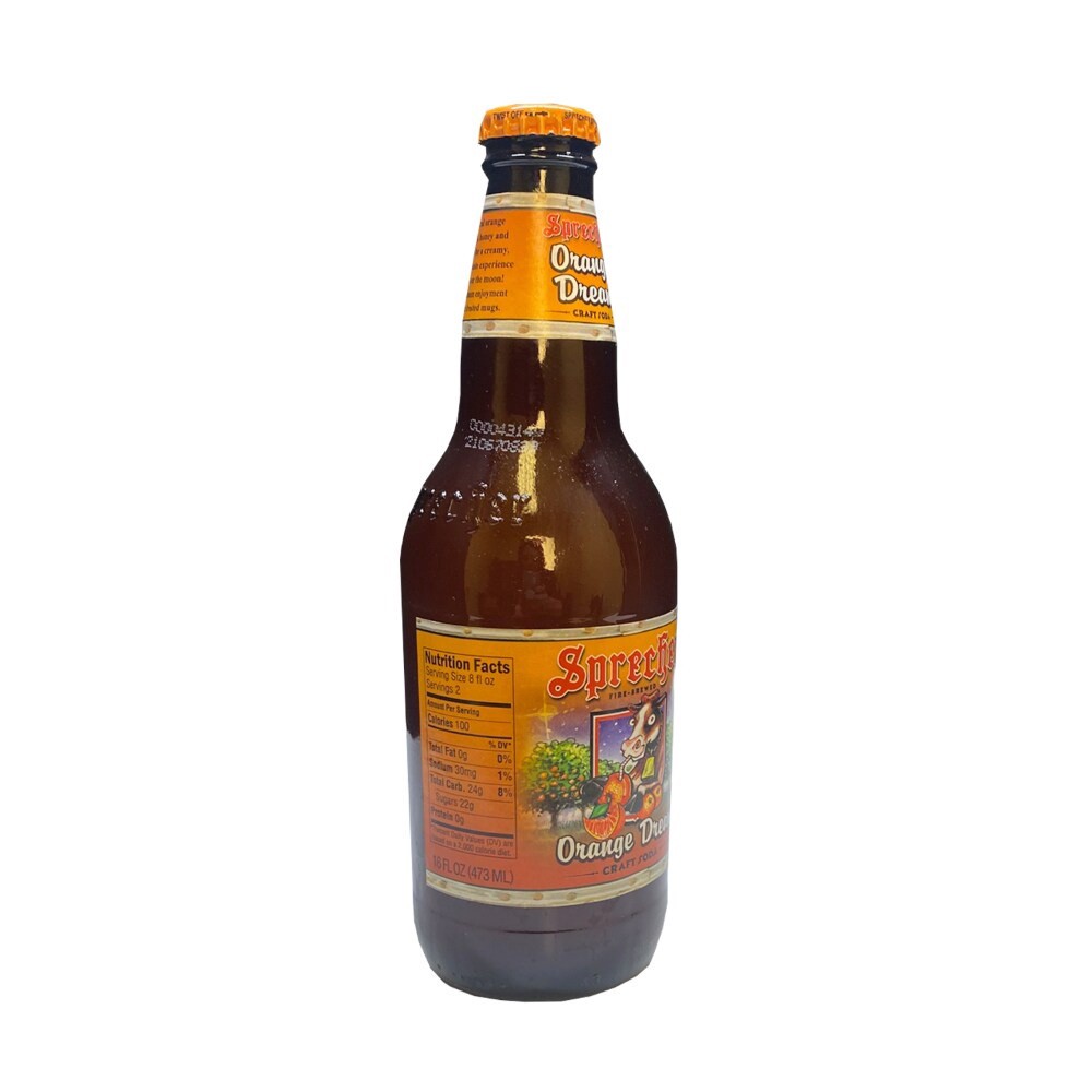 slide 3 of 3, Sprecher Orange Dream Craft Soda, 16 fl oz