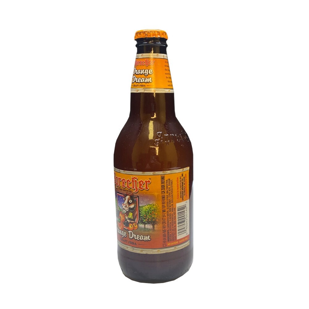 slide 1 of 3, Sprecher Orange Dream Craft Soda, 16 fl oz