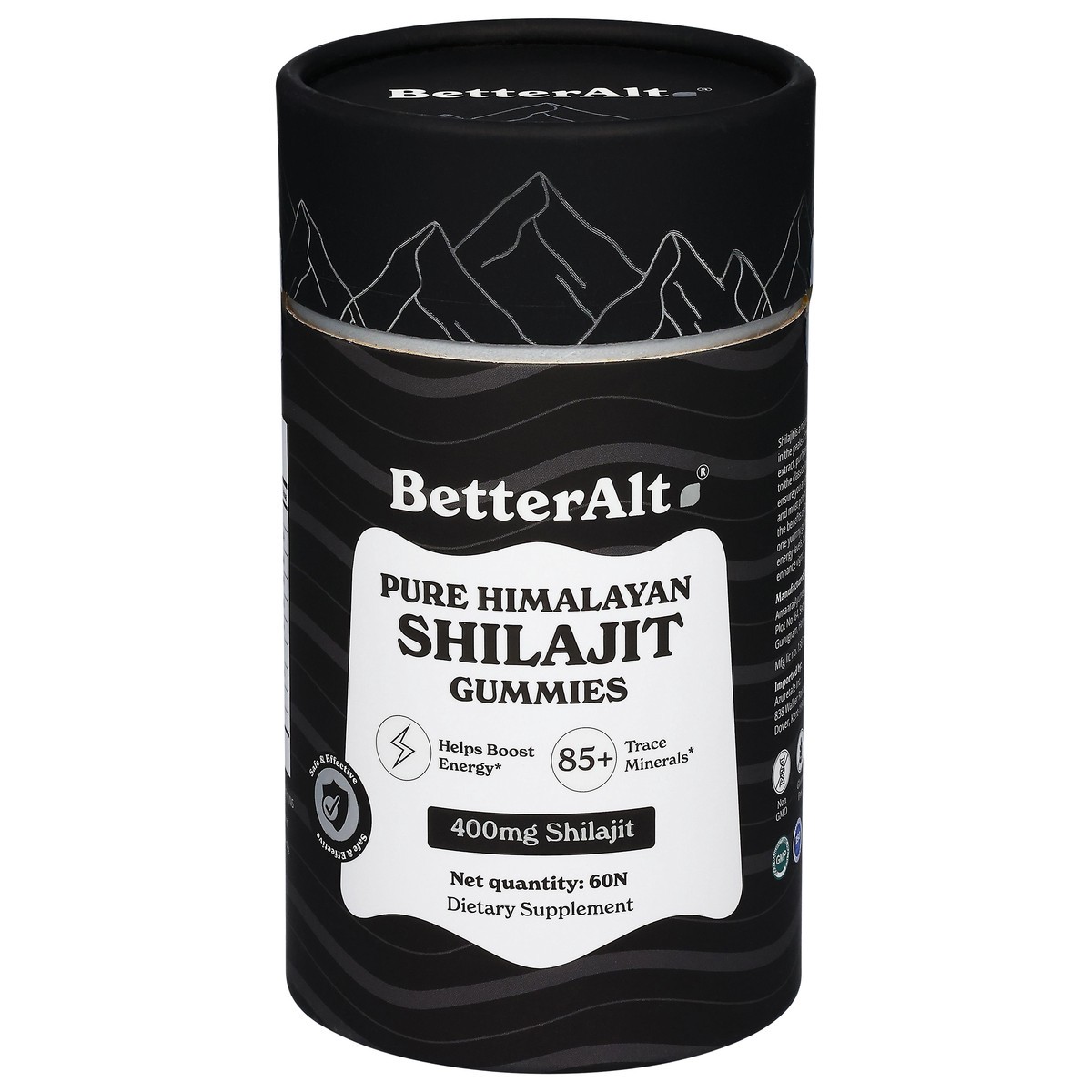 slide 2 of 4, Better Altshilajit Gummies, 60 gram