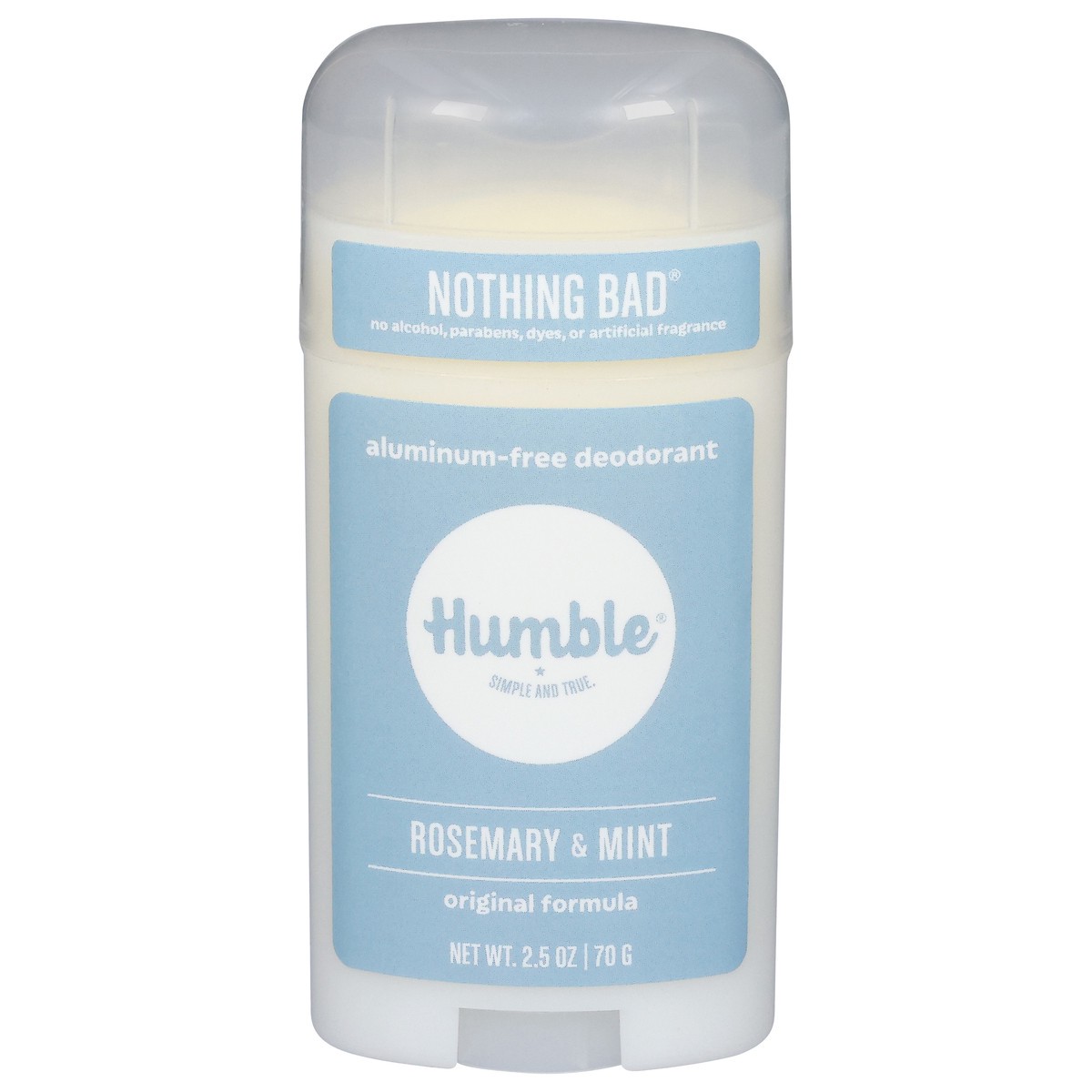 slide 1 of 1, Humble Nothing Bad Rosemary & Mint Deodorant 2.5 oz, 2.5 oz