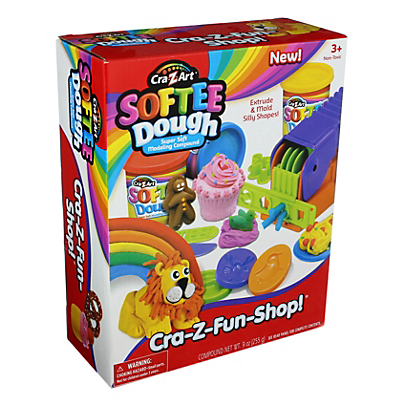 slide 1 of 1, Cra-Z-Art Softee Dough Cra-Z-Fun-Shop!, 9 oz