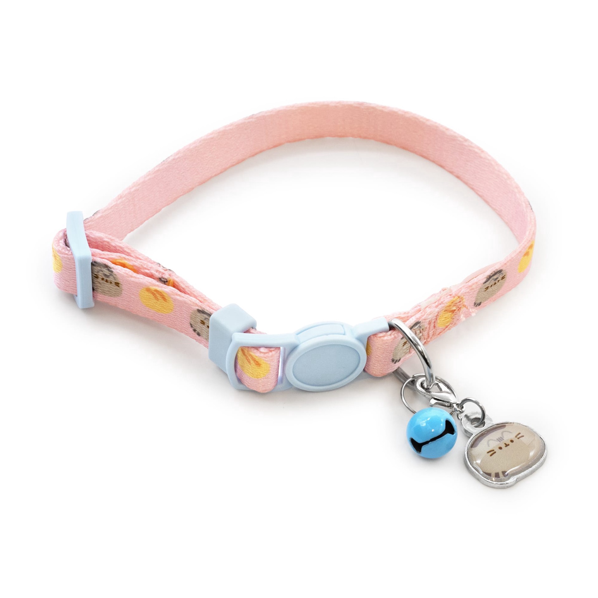 slide 1 of 1, Pusheen Pink and Blue Loaf Cat Collar, Assorted, 1 ct