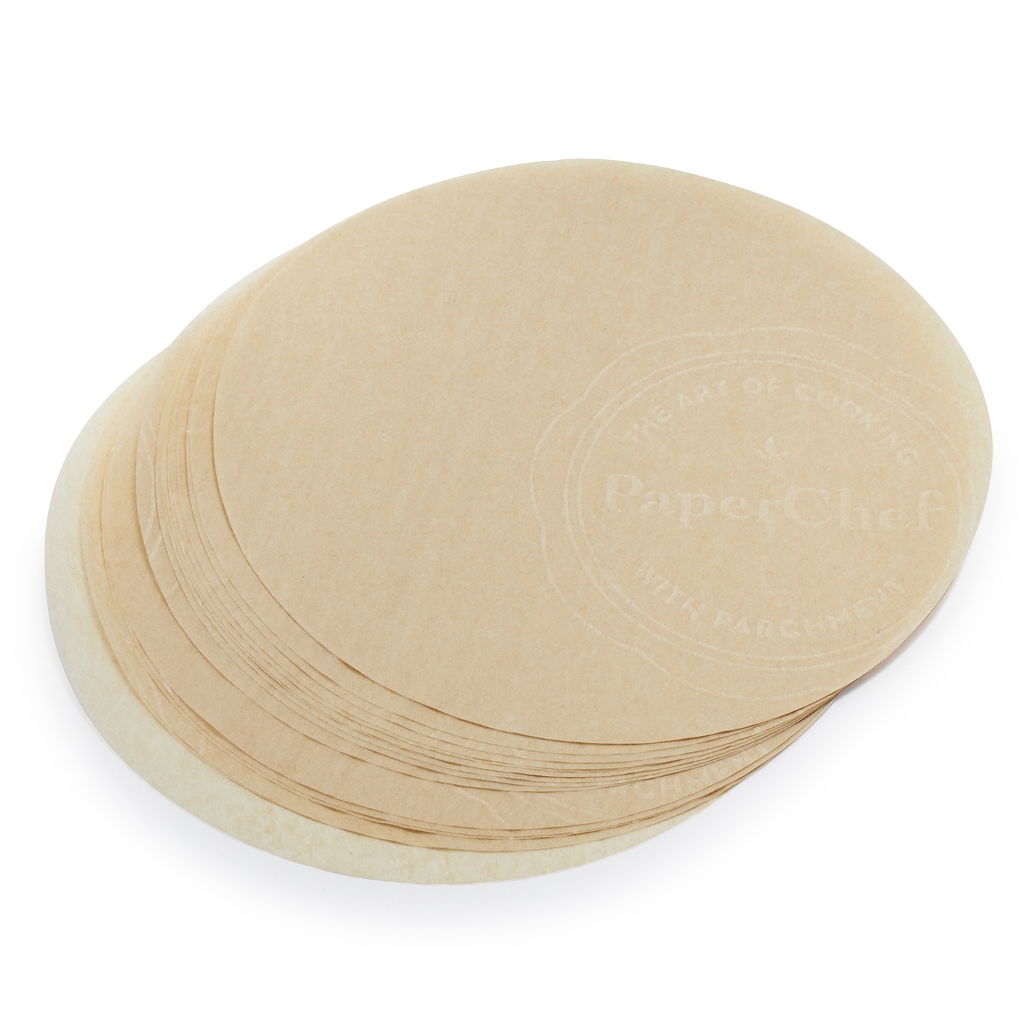 slide 1 of 1, PaperChef Parchment Paper Rounds, 24 ct; 8 in