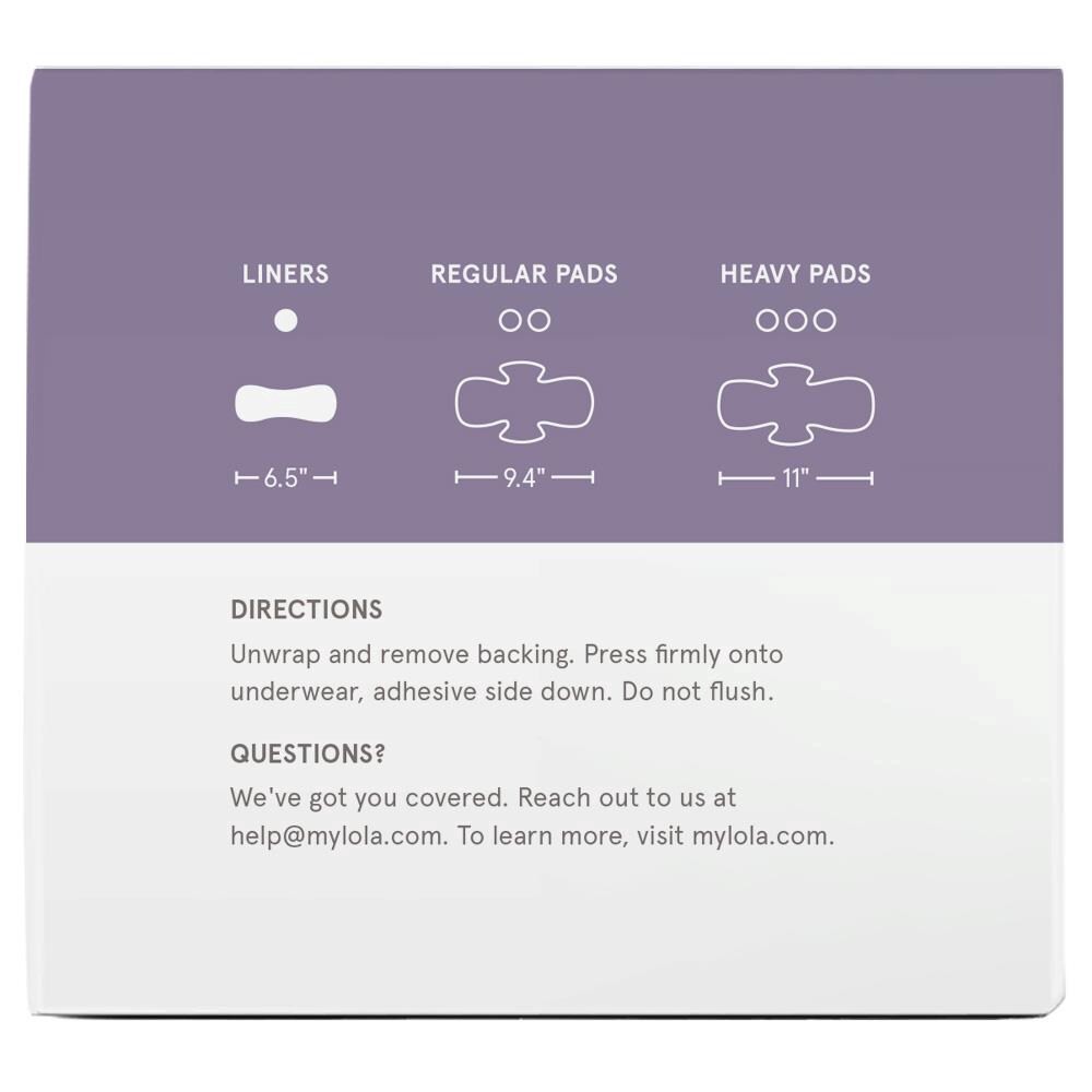 slide 5 of 6, LOLA Ultra Thin Liners, 28 ct