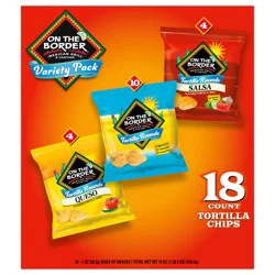 On The Border Rounds Variety Pack - 18 oz - 18 ct