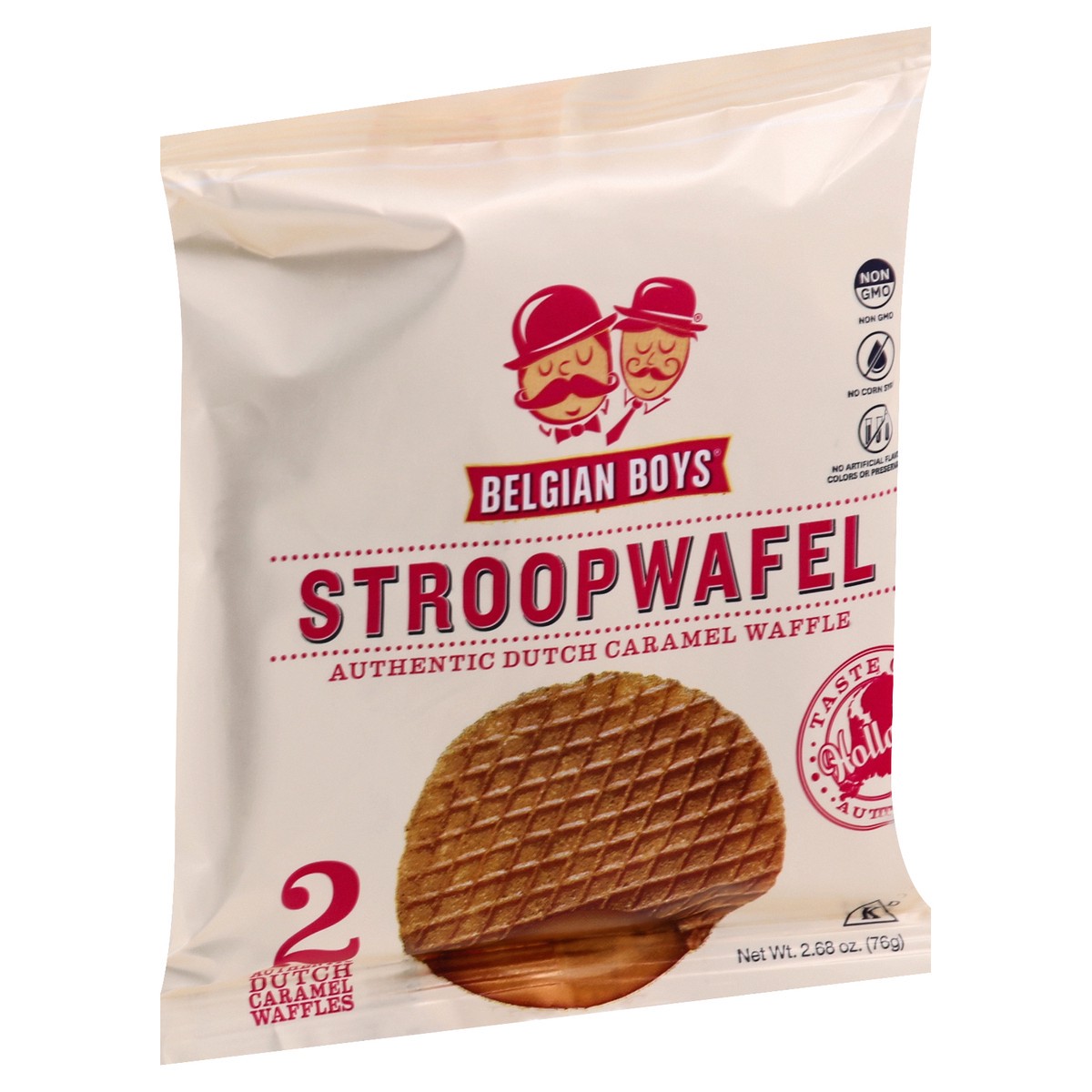 slide 4 of 10, Belgian Boys Stroopwafel, 2 ct