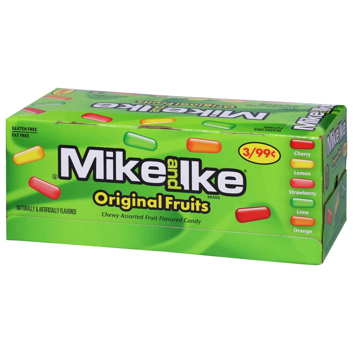 slide 12 of 14, MIKE AND IKE Original Fruits Candy 24 - 0.78 oz Packs, 24 ct