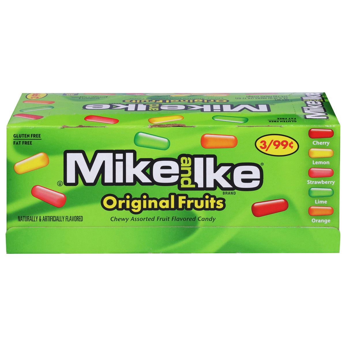 slide 13 of 14, MIKE AND IKE Original Fruits Candy 24 - 0.78 oz Packs, 24 ct