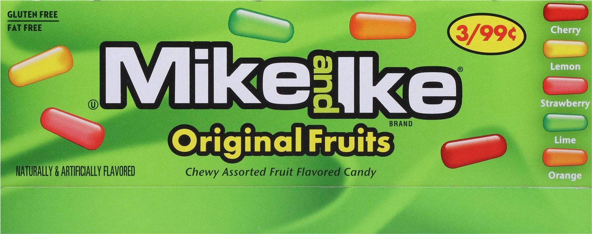 slide 5 of 14, MIKE AND IKE Original Fruits Candy 24 - 0.78 oz Packs, 24 ct