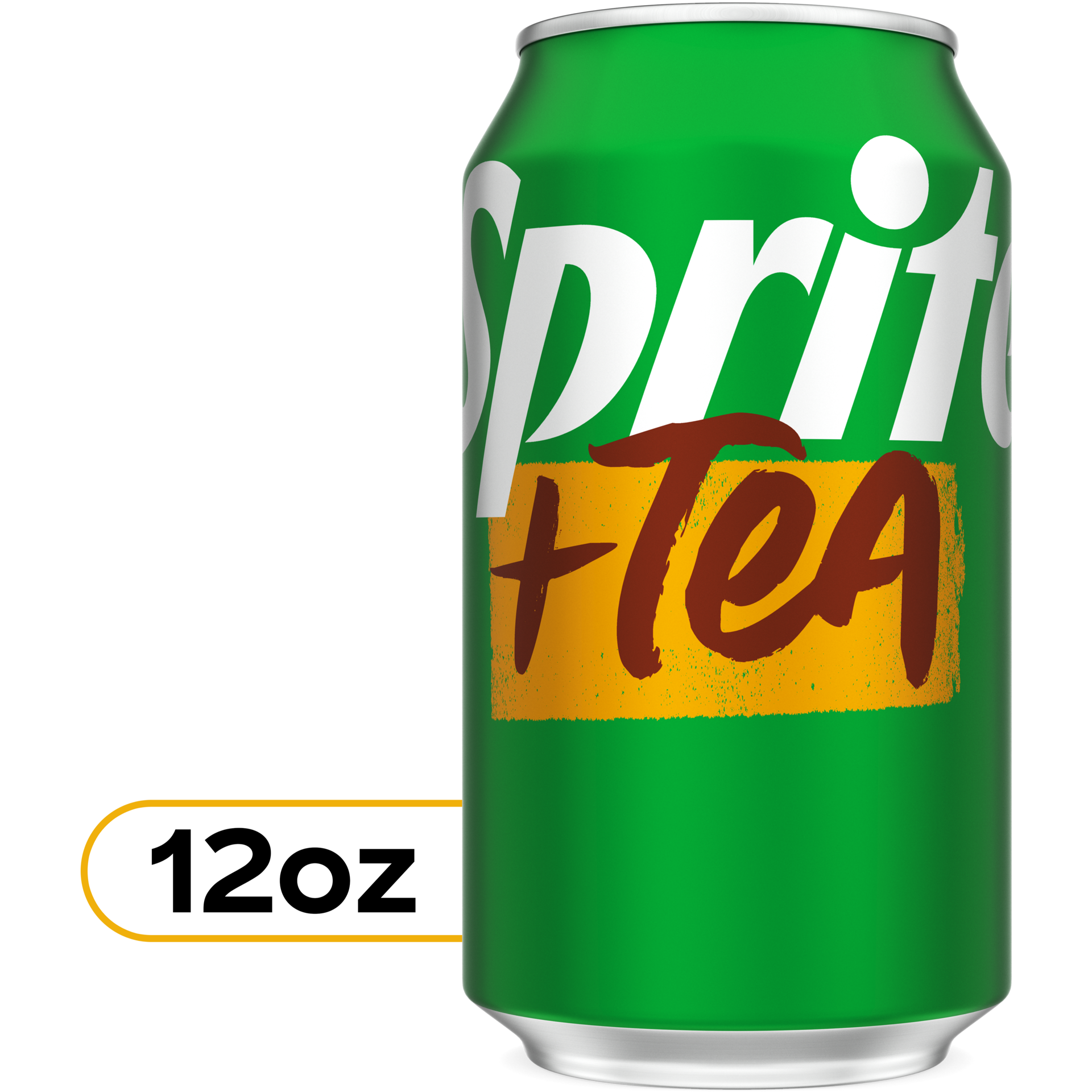 slide 1 of 5, Sprite + Tea, Lemon-Lime and Tea Flavored Soda , 12 fl oz Can, 12 ct; 12 oz