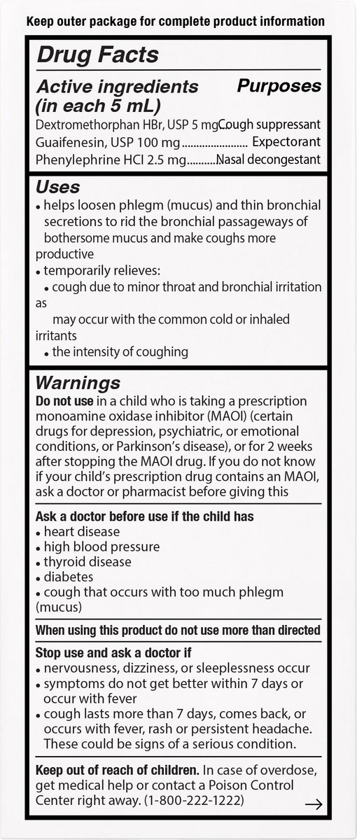 slide 7 of 10, Genexa Children's Multi-Symptom Cold Medicine Cold & Stuffy Nose 4 FO, 4 fl oz