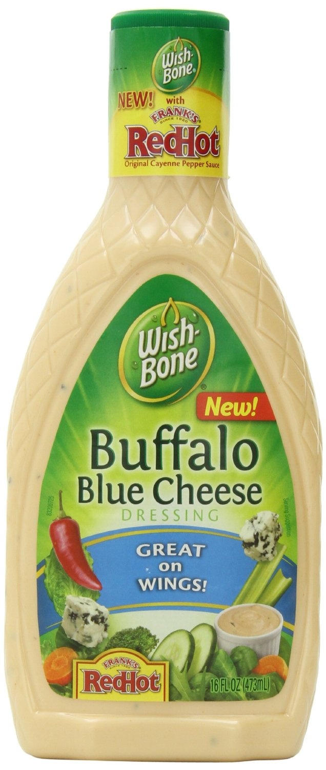 slide 1 of 1, Wish-Bone Buffalo Blue Cheese Salad Dressing, 16 oz