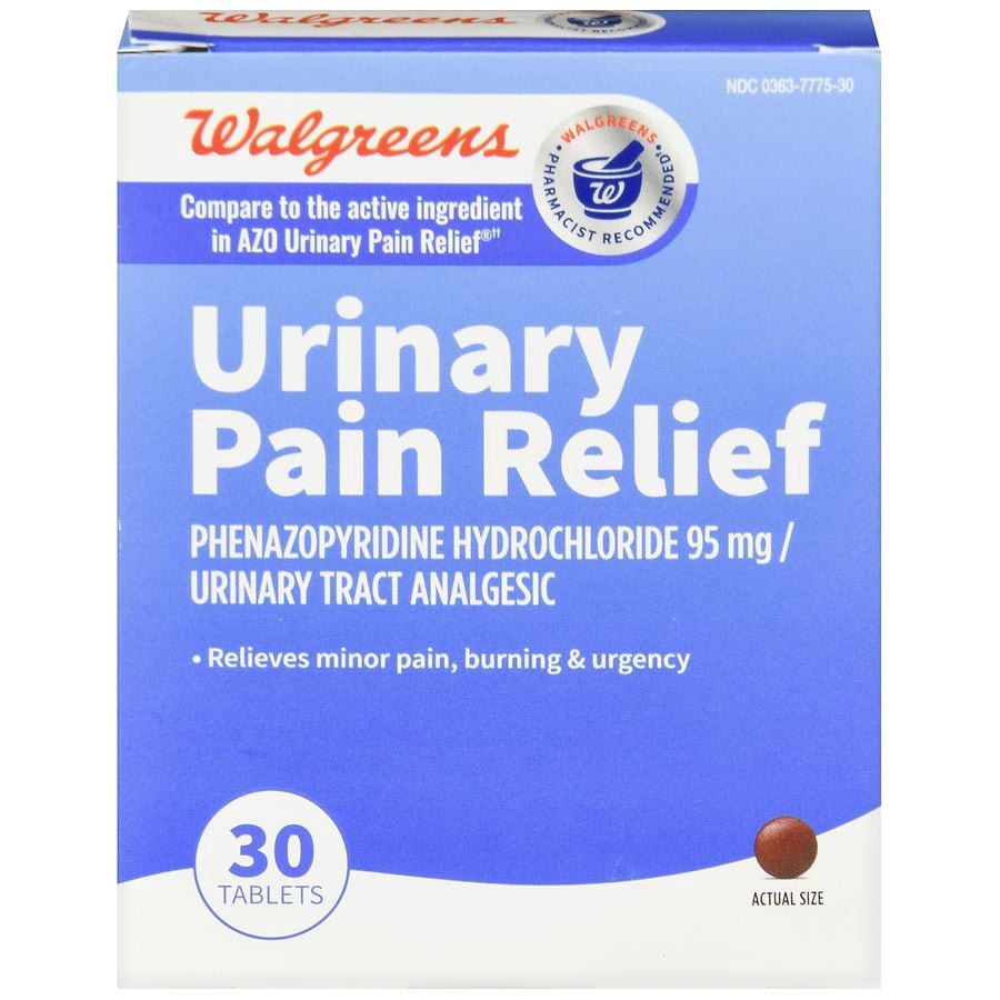 slide 1 of 5, Walgreens Urinary Pain Relief, 30 ct