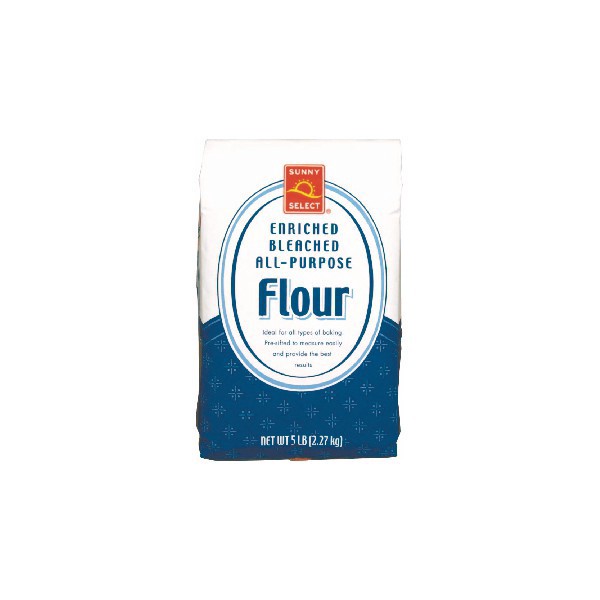 slide 1 of 1, Sunny Select, Bleached Flour, 5 lb