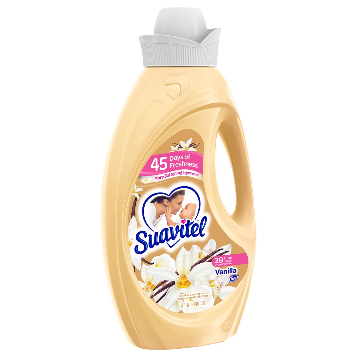 slide 9 of 11, Suavitel Fabric Conditioner Liquid Hvnlyvanilla(39 Sm Loads), 46 oz