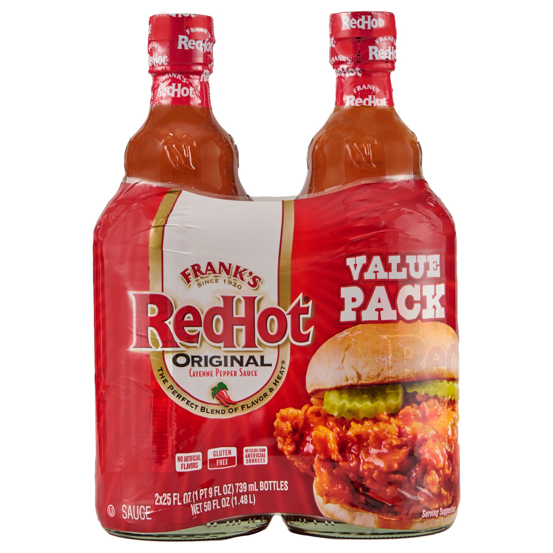 slide 1 of 13, Frank's RedHot Hot Sauce - Twin Pack, 