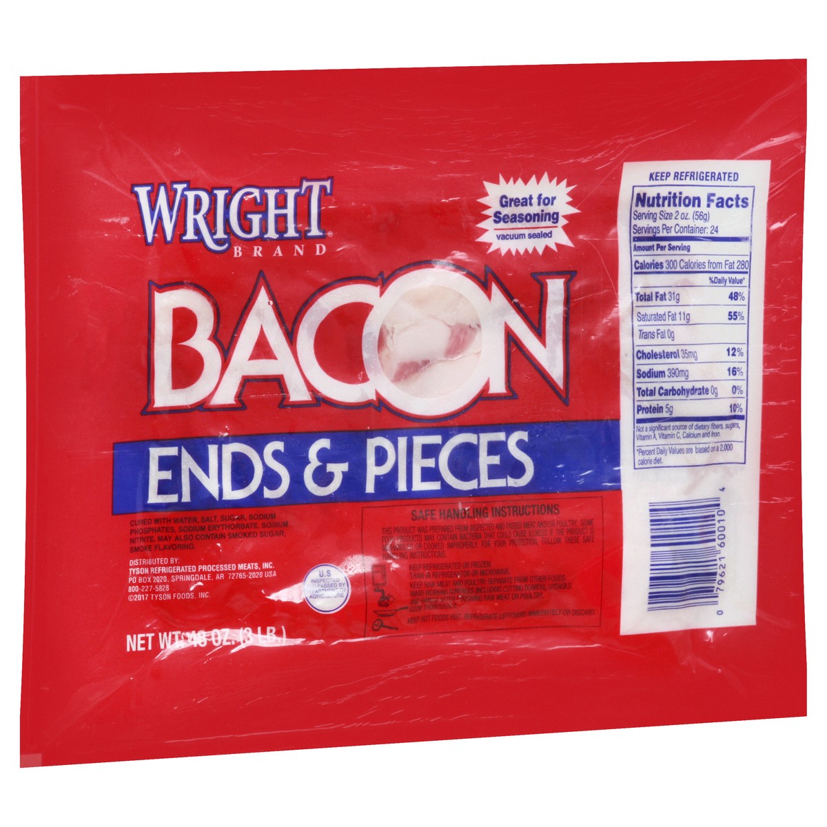 slide 7 of 10, Wright Pork – Prepared/Processed, 48 oz