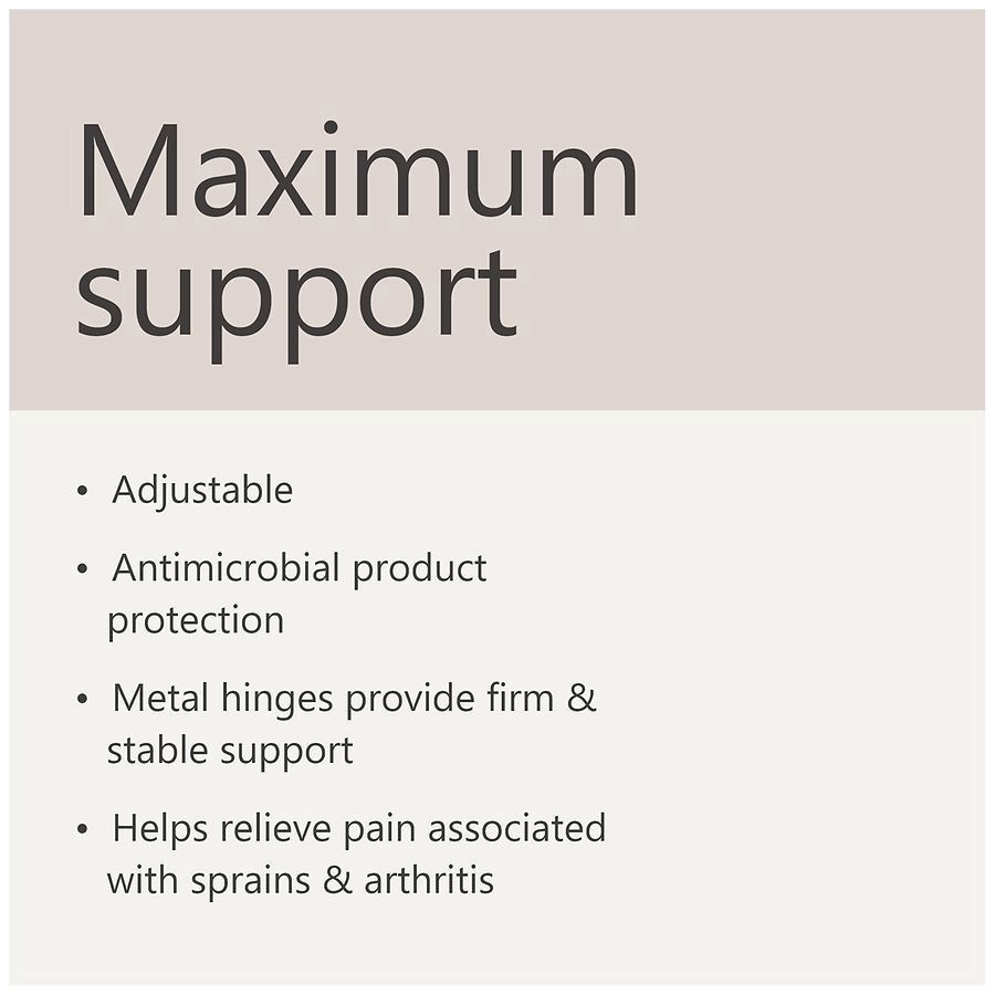 slide 5 of 5, Walgreens Knee Brace One Size, 1 ct