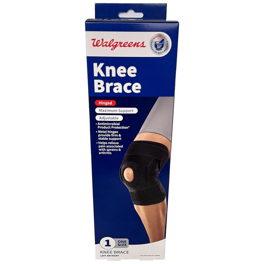 slide 1 of 5, Walgreens Knee Brace One Size, 1 ct