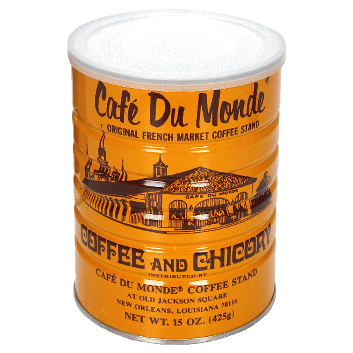 slide 1 of 2, Cafe Du Monde Original French Market Coffee Stand Coffee & Chicory, 15 oz