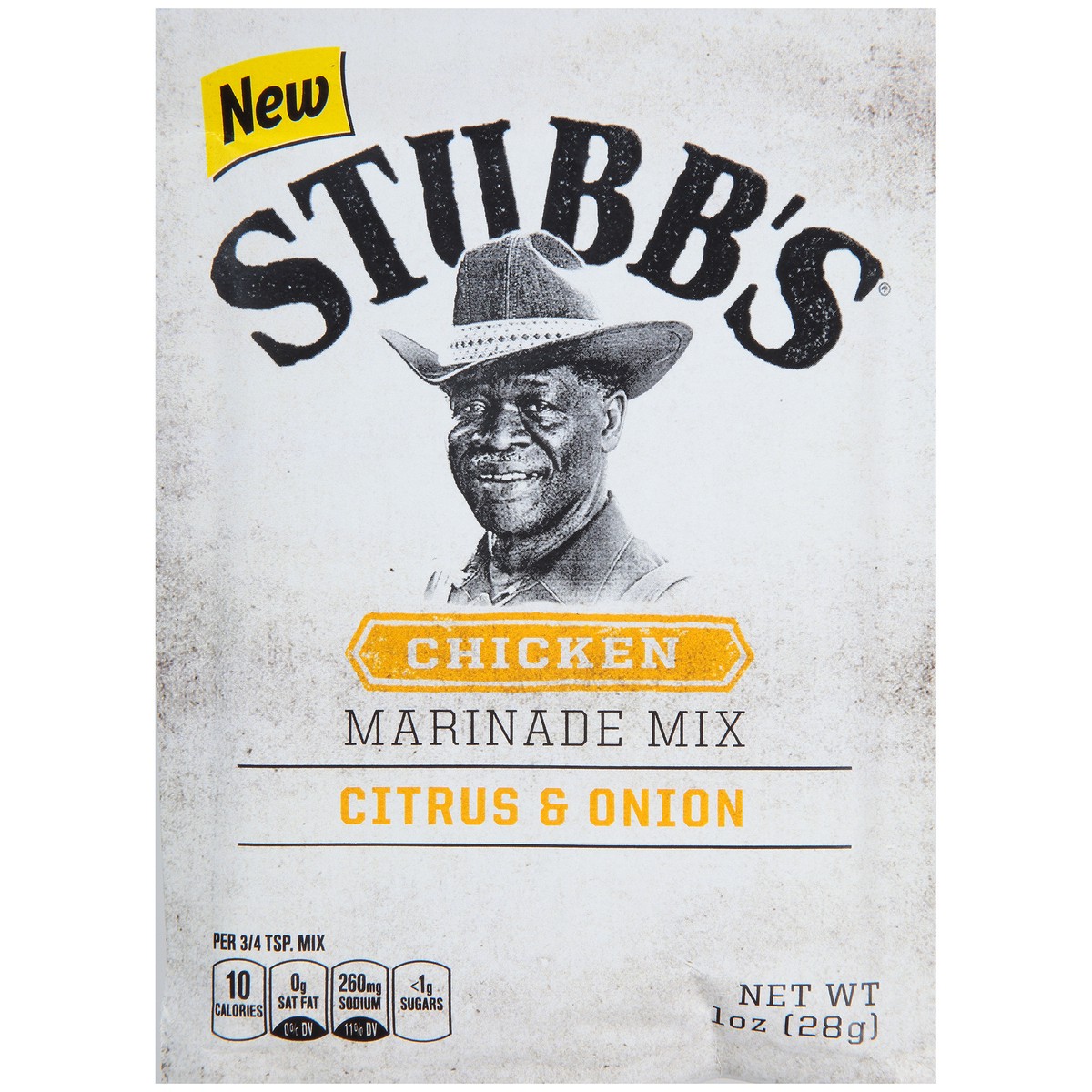 slide 1 of 8, Stubb's Citrus & Onion Chicken Marinade Mix, 1 oz, 1 oz