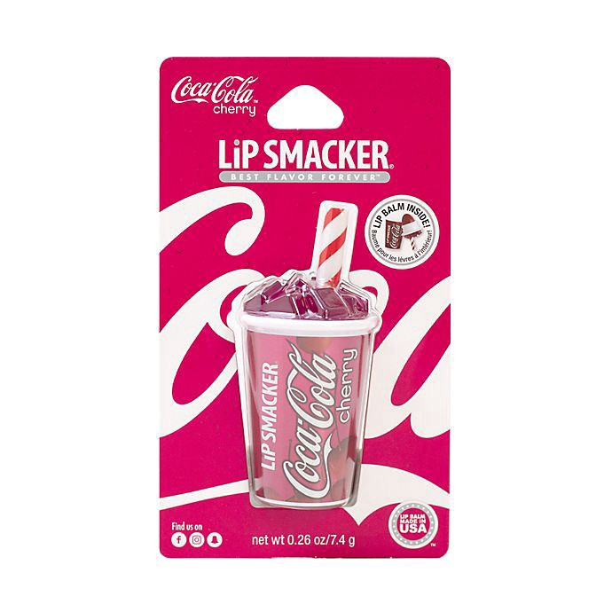 slide 4 of 5, Lip Smacker Lip Balm Cup Cherry Coke - Each, 0.26 oz