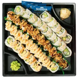 H-E-B Sushiya Sushi Party Tray - California Roll