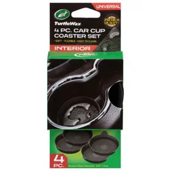 Turtle Wax Cup Coasters, 4 pk