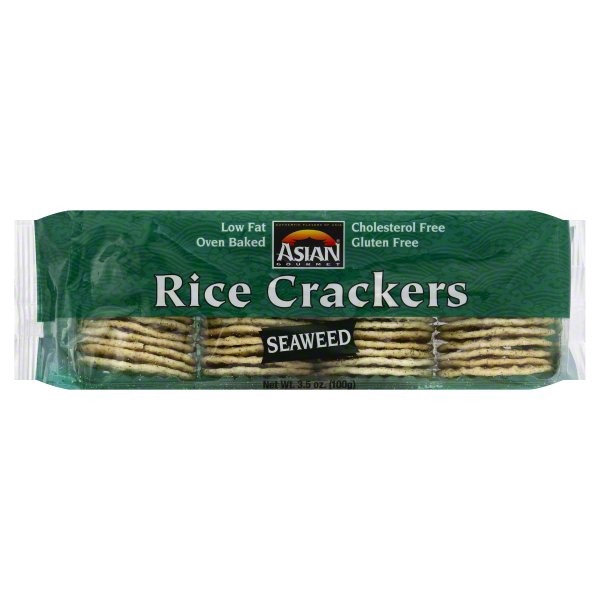 slide 1 of 6, Asian Gourmet Rice Crackers 3.5 oz, 3.5 oz